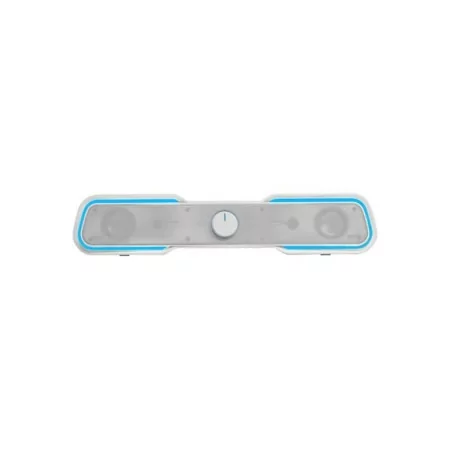 Barra de sonido con bluetooth mars gaming msbx/ 10w/ 2.0/ blanca