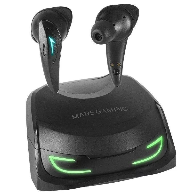 Auriculares Mars Gaming - Wireless - Bluetooth - RGB - Pretos - MHIULTRA Auriculares Mars Gaming - Wireless - Bluetooth - RGB - Pretos - MHIULTRA