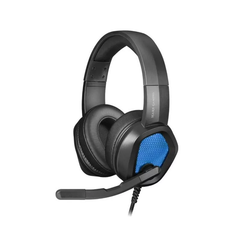 Auscultadores Mars Gaming - Com Microfone - RGB - Pretos - MH320 Auscultadores Mars Gaming - Com Microfone - RGB - Pretos - MH320