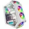 Caixa Mars Gaming - ATX - RGB - Branca - MC51