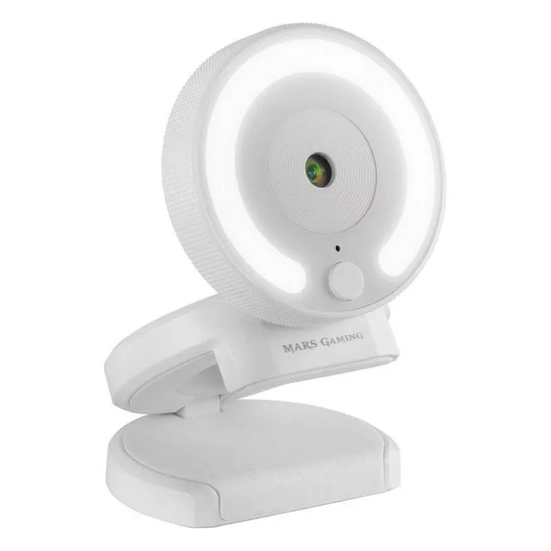 Webcam Mars Gaming - Full HD - White - MWPRO