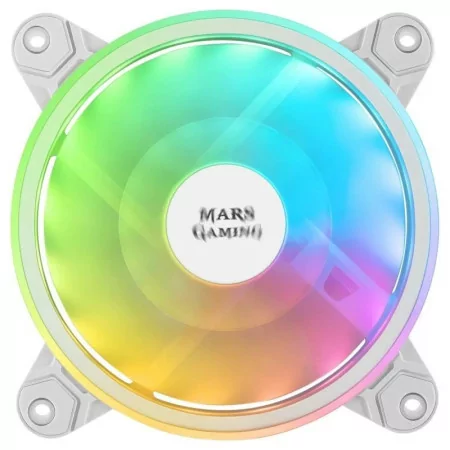 Ventoinha MARS GAMING MFX 12CM FAN, DUAL ARGB, 12CM PWM FAN,...