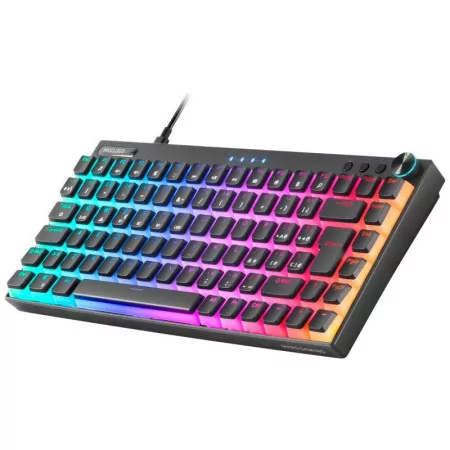 Teclado Mecânico Mars Gaming - Wireless - Bluetooth - RGB - Preto - MKCLOUDBPT