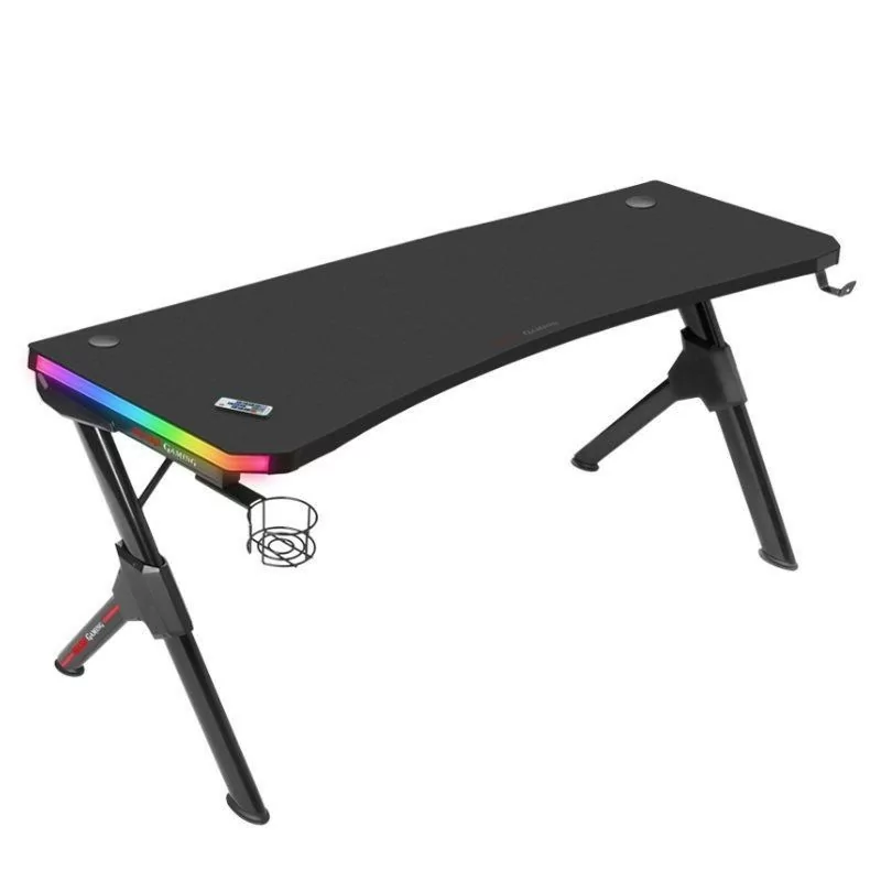 Mesa Mars Gaming - RGB - Preta - MGD140RGB