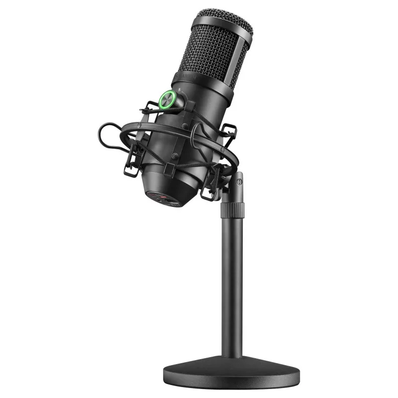 Microfone Mars Gaming - Pro Studio - Preto - MMICX Microfone Mars Gaming - Pro Studio - Preto - MMICX