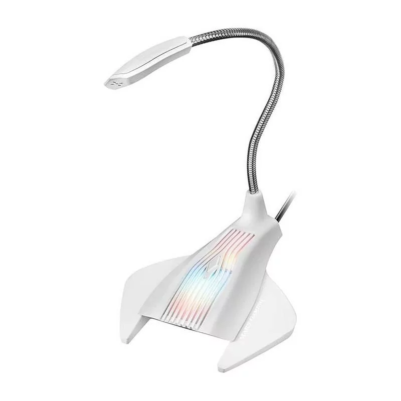 Microfone Mars Gaming - RGB - Branco - MMIC Microfone Mars Gaming - RGB - Branco - MMIC