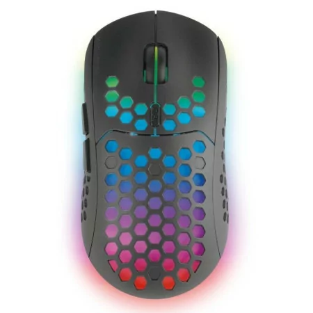 Rato Mars Gaming - Wireless - RGB - Preto - MMW3