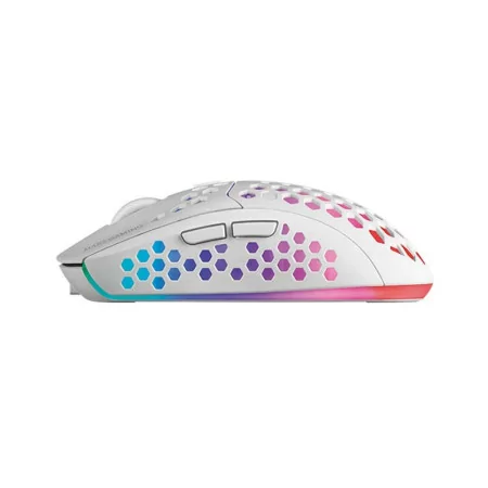 Rato Mars Gaming - Wireless - RGB - Branco - MMW3