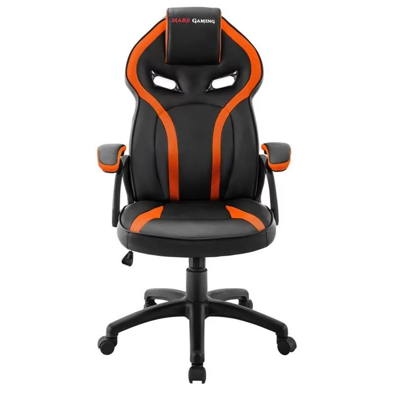 Cadeira Mars Gaming - Preta e Laranja - MGC118BO