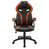 Cadeira Mars Gaming - Preta e Laranja - MGC118BO