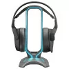 Suporte para Auscultadores Mars Gaming - RGB - 2xUSB Hub - Grafite - MHHX