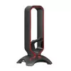 Suporte para Auscultadores + Bungee para Rato Mars Gaming - RGB - 2xUSB Hub - Preto - MHHPRO