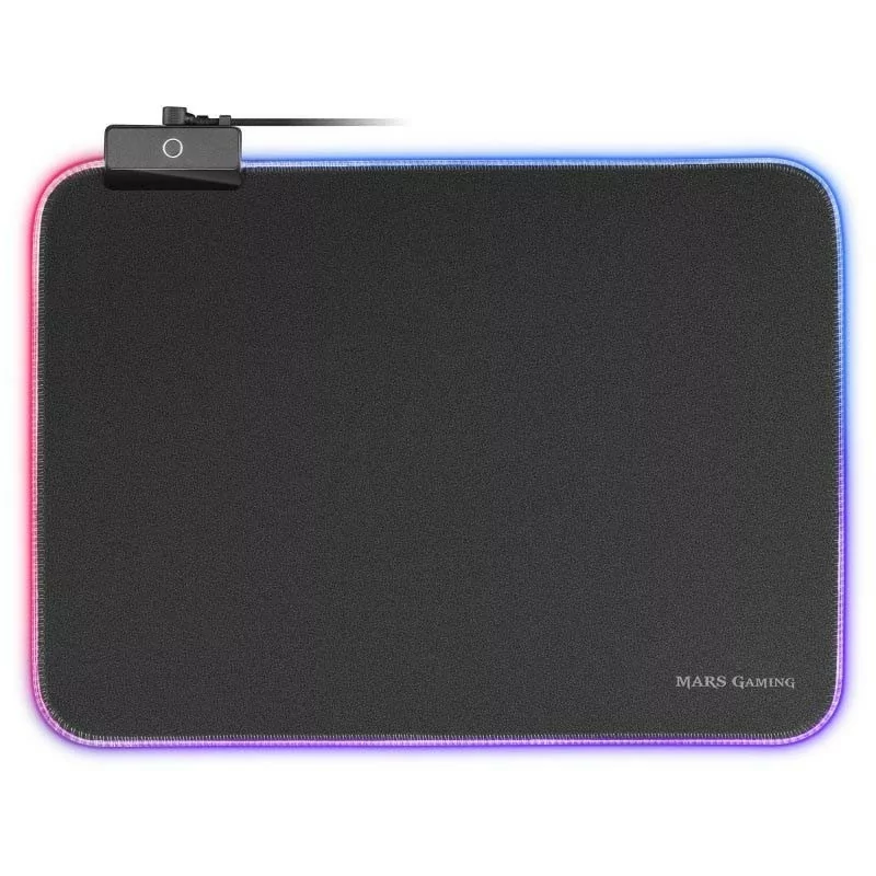 Tapete de Rato Mars Gaming - RGB - Preto - MMPRGBL