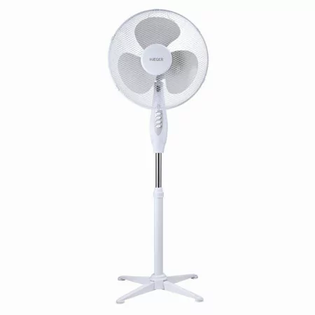 Ventoinha de Pé Haeger - Cross Wind - 45W - 40cm - Branca - SF-16W.009A