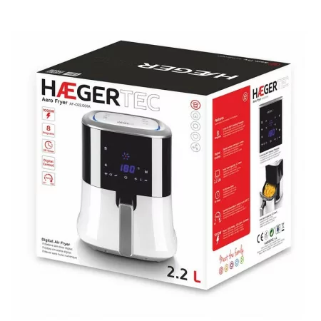 Haeger Aero Fryer Digital Oil Free Fryer - 2.2L - AF-D22.001A