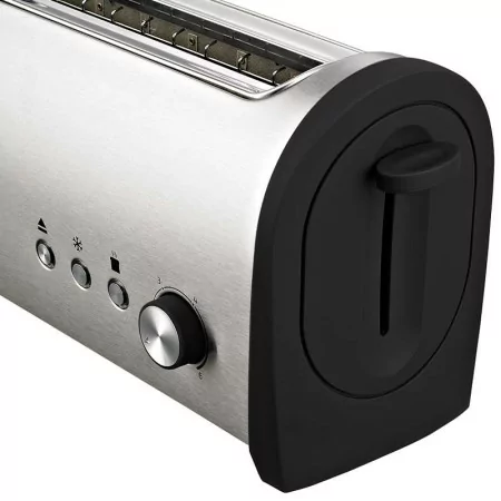 Nevir Toaster - 1 Wide Slot - 1,000W - Stainless Steel - NVR-9830 TI