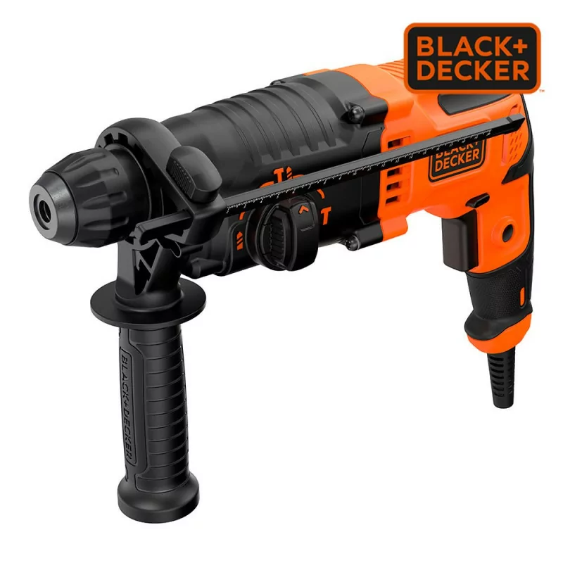 Black+Decker Hammer - 650W - SDS-Plus - BEHS01K-QS Black+Decker Hammer - 650W - SDS-Plus - BEHS01K-QS