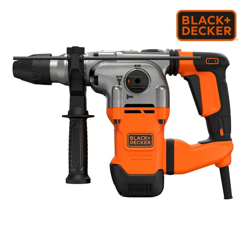 Black+Decker Hammer - 1250W - SDS-Plus - BEHS03K-QS Black+Decker Hammer - 1250W - SDS-Plus - BEHS03K-QS