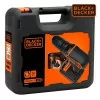 Black+Decker Screwdriver Drill - 18V - BDCDC18K-QW