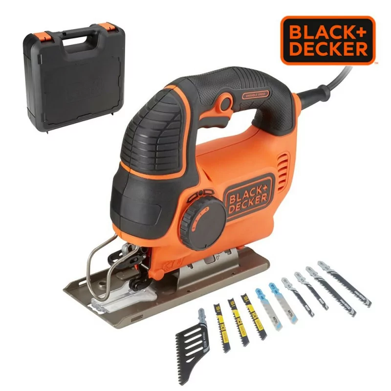 Tico Tico Pendular Saw - Black+Decker - 620W - Box and Accessories Included Tico Tico Pendular Saw - Black+Decker - 620W - Box and Accessories Included