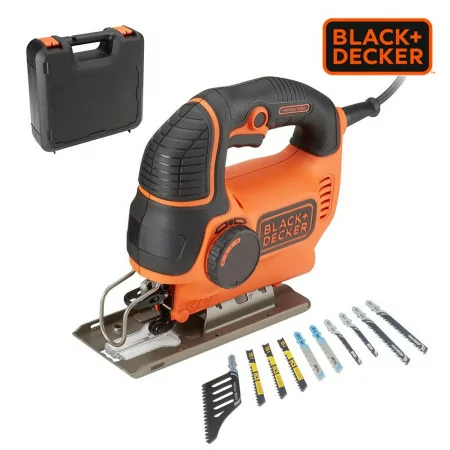 Serra Tico Tico Pendular Black&Decker - 620W, Caixa e Accesorios Incluídos