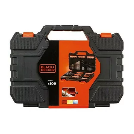 Black+Decker Drilling and Screwing Set - 109 Pieces - A7200