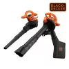 Black+Decker Crusher Blower Vacuum Cleaner - 2,600W - BEBLV260-QS