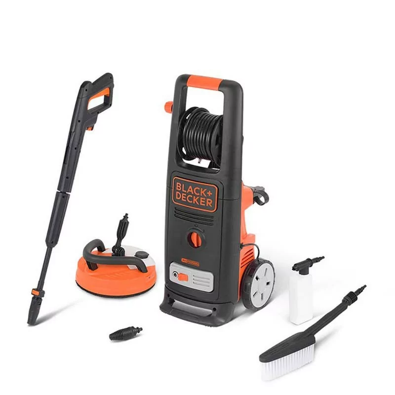 Black+Decker Pressure Washer BXPW2000PE (2000W - 140 Bar) Black+Decker Pressure Washer BXPW2000PE (2000W - 140 Bar)