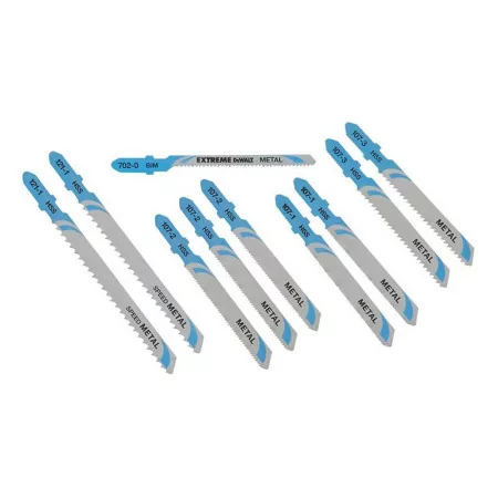 Set of 10 Tico Tico Blades for Metal Dewalt - DT2292-QZ
