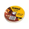 Set of 10 Stainless Steel Cutting Discs. Dewalt - 115x1x22.23 mm - DT3506-QZ