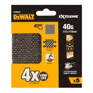 Set of 5 mesh sanders - 1/4...