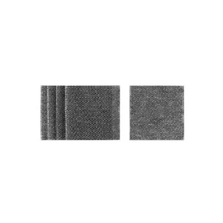 Set of 5 mesh sanders - 1/4 Sheet - 40 grit - Orbital Sanders - DTM8663-QZ