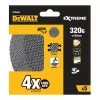 Set of 5 Dewalt Mesh Sandpapers - ø125 mm - 320 Grit - Rotorbital Sanders - DTM8562-QZ