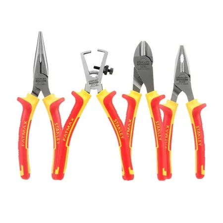 Set of 4 Stanley Fatmax® VDE Pliers - 1000V - 4-84-489