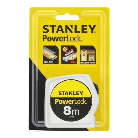 Tape Measure Stanley Powerlock Classic - 8 mx 25 mm - 0-33-198
