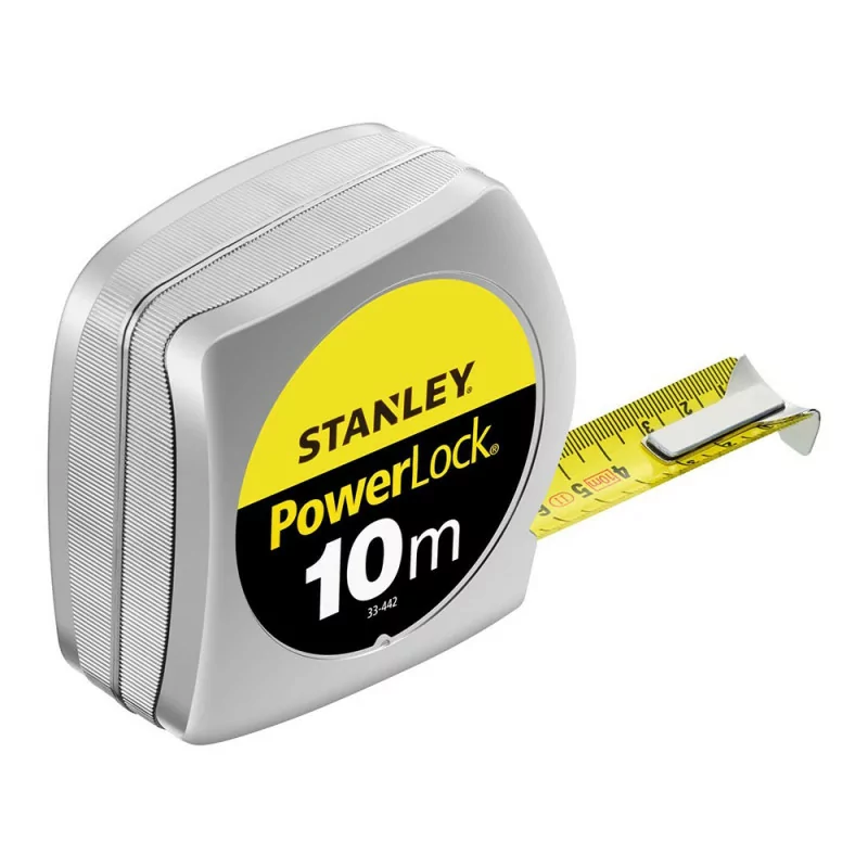 Tape Measure Stanley Powerlock Classic - 10 mx 25 mm - 0-33-442 Tape Measure Stanley Powerlock Classic - 10 mx 25 mm - 0-33-442