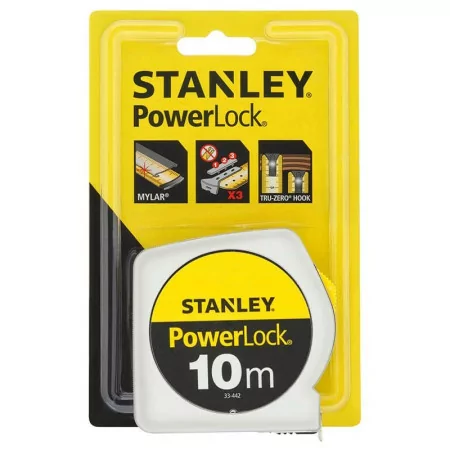 Tape Measure Stanley Powerlock Classic - 10 mx 25 mm - 0-33-442