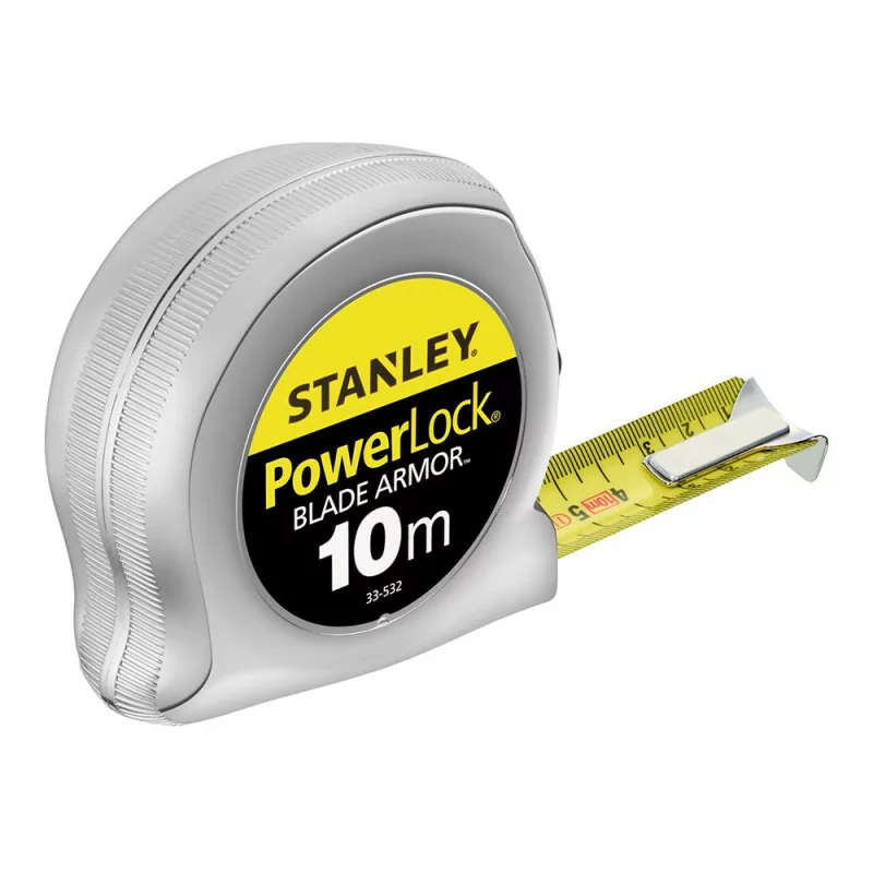 Tape Measure Stanley Powerlock Blade Armor - 10 mx 25 mm - 0-33-532 Tape Measure Stanley Powerlock Blade Armor - 10 mx 25 mm - 0-33-532