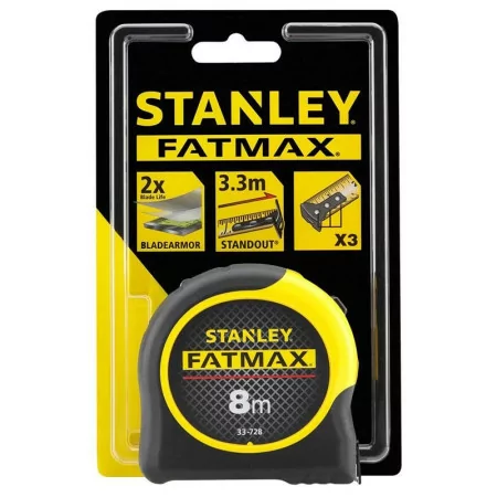 Tape Measure Stanley Blade Armor - 8 mx 32 mm - 0-33-728