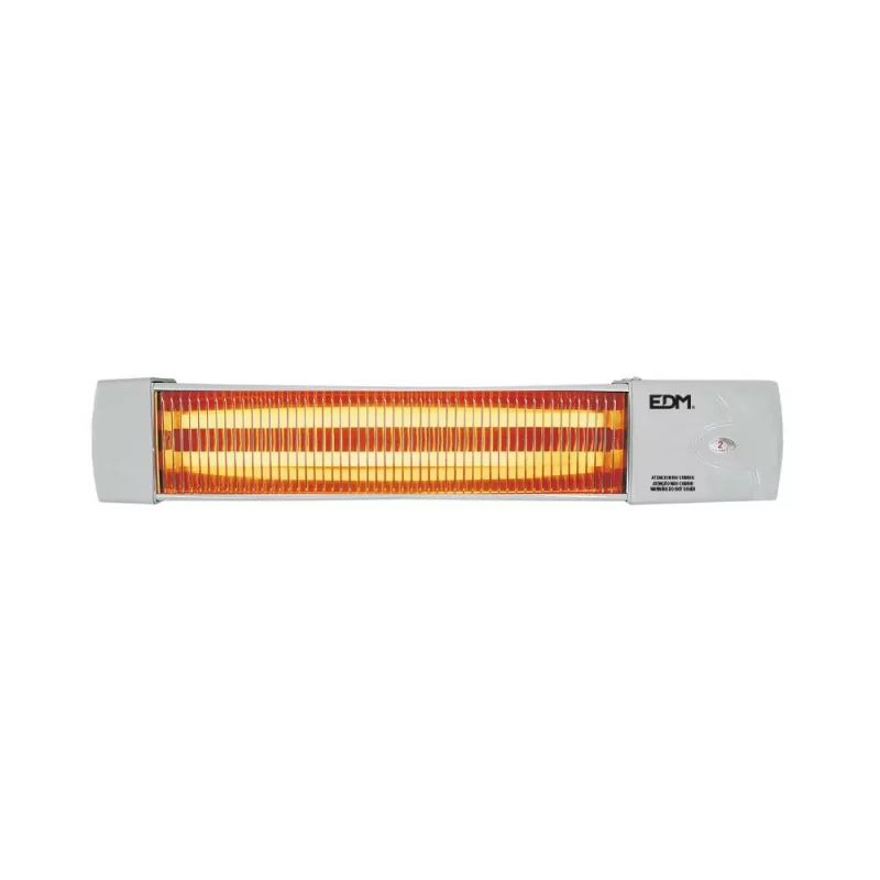 Calefactor de Quartzo EDM - Modelo Marfil - p/ Casa de Banho - 1200 W