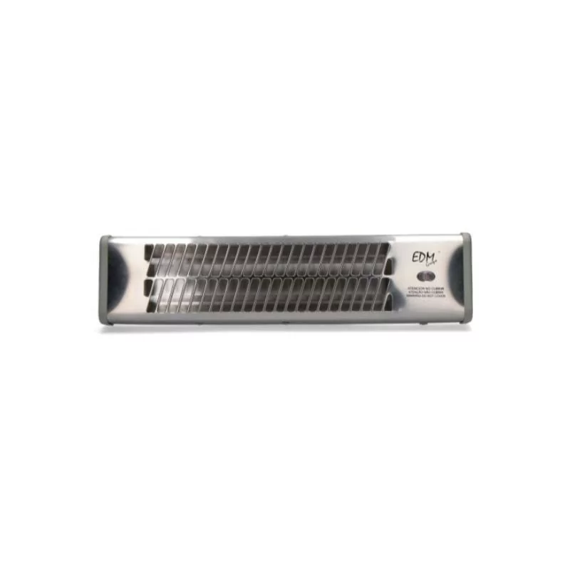 EDM Quartz Heater - Chrome Model - for Bathroom - 1200 W