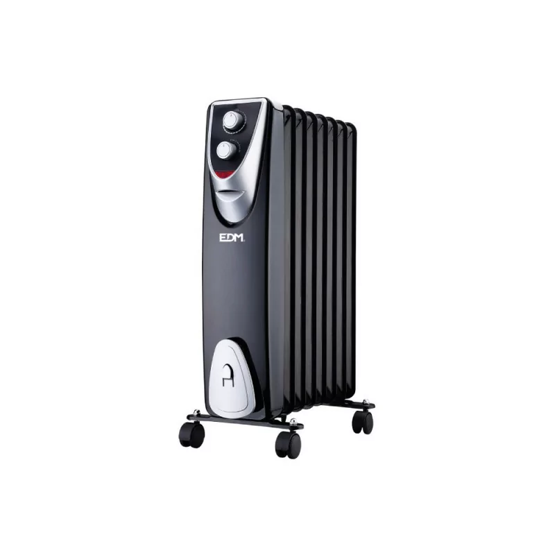 EDM Oil Free Radiator - Black Edition - 8 Elements - 1,500 W