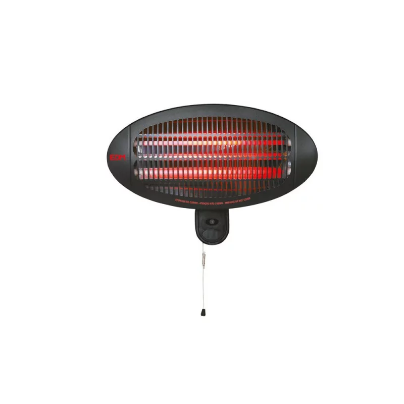 Aquecedor Exterior de Quartzo EDM - 2000 W|EdM|8425998070903 Aquecedor Exterior de Quartzo EDM - 2000 W|EdM|8425998070903
