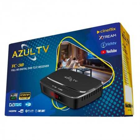 Blue TV TC-38 - Full HD - HEVC - DVB-T2/C - HDMI and SCART