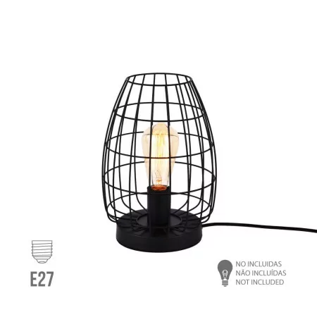 Candeeiro de Mesa EDM - E27 - Metálico|EdM|8425998321180
