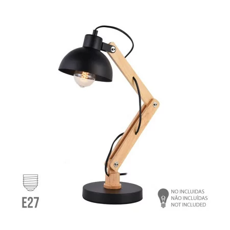 EDM Architect Type Lamp - E27 - Black