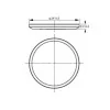 Luminária WiZ Philips - LED - 14 W - 1300 LM - ø 242 mm - Moldura Branca|Wiz|8719514337978