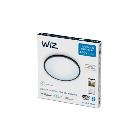Philips WiZ luminaire - LED - 14 W - 1300 LM - ø 242 mm - Black frame