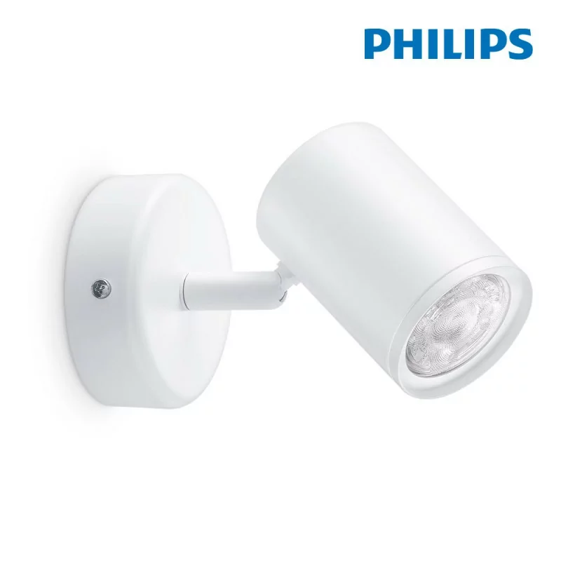 WiZ Philips spotlight - LED - 1 Element - 5 W - RGB - 345 LM - White