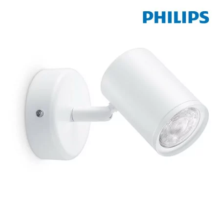 WiZ Philips spotlight - LED - 1 Element - 5 W - RGB - 345 LM - White